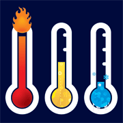 Thermometers-showing-temp-extremes home zoning system, Boston, Shrewsbury MA