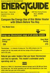 yellow energyguide label, Boston, Shrewsbury MA